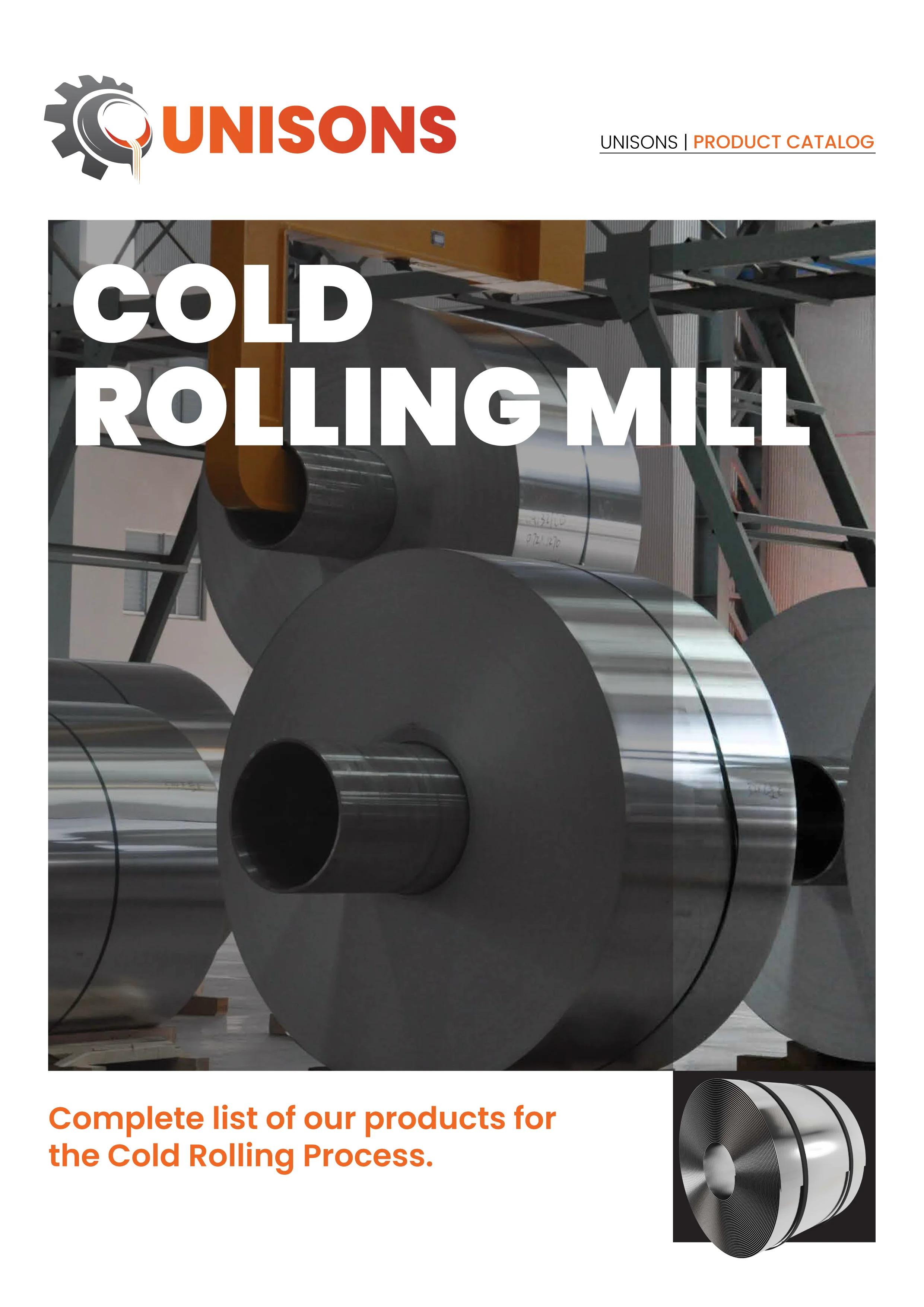 Unisons Catalog for Cold Rolling Products