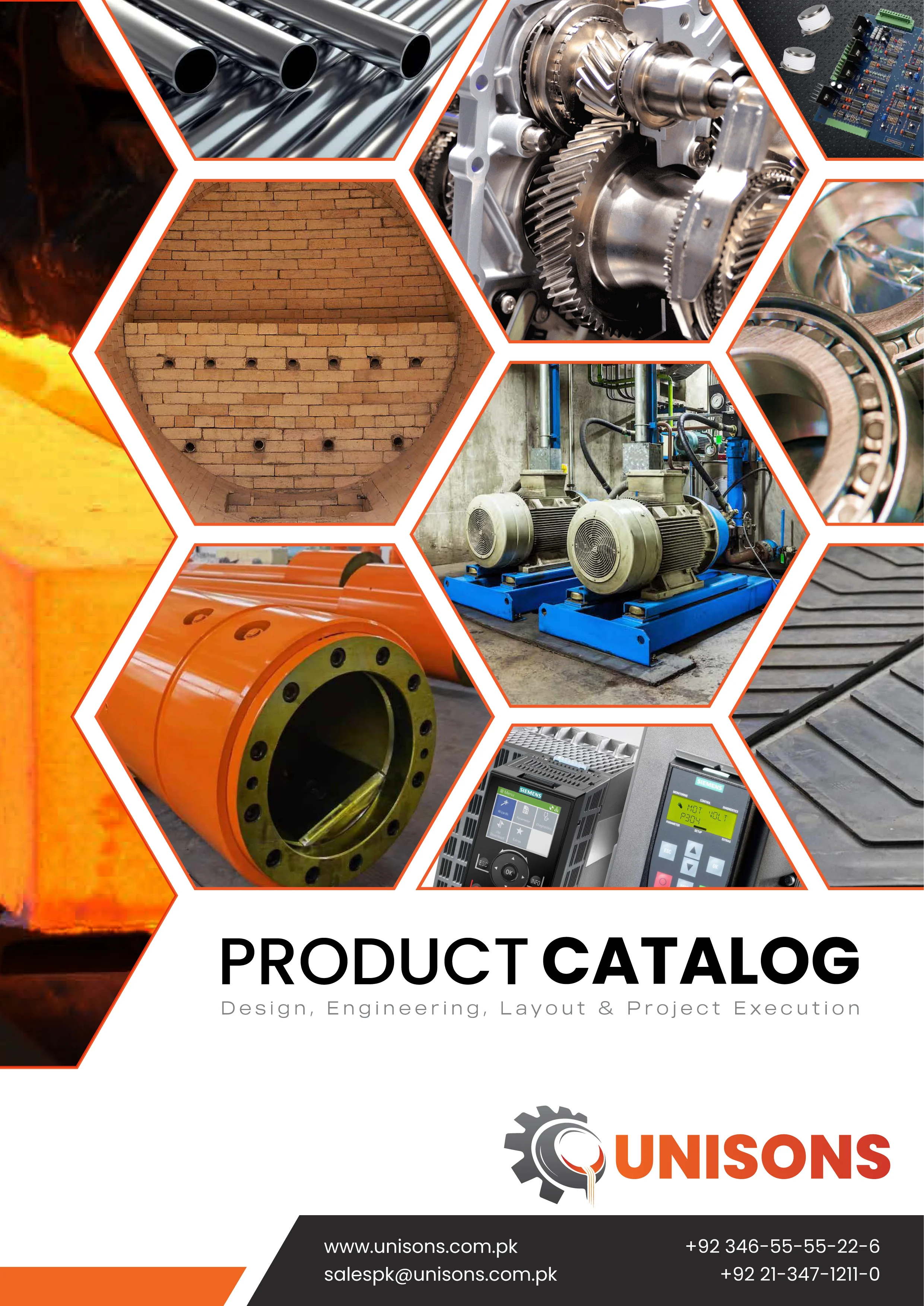 Unisons Catalog General Products for the Cement, Sugar, Fertilizer and other key industries