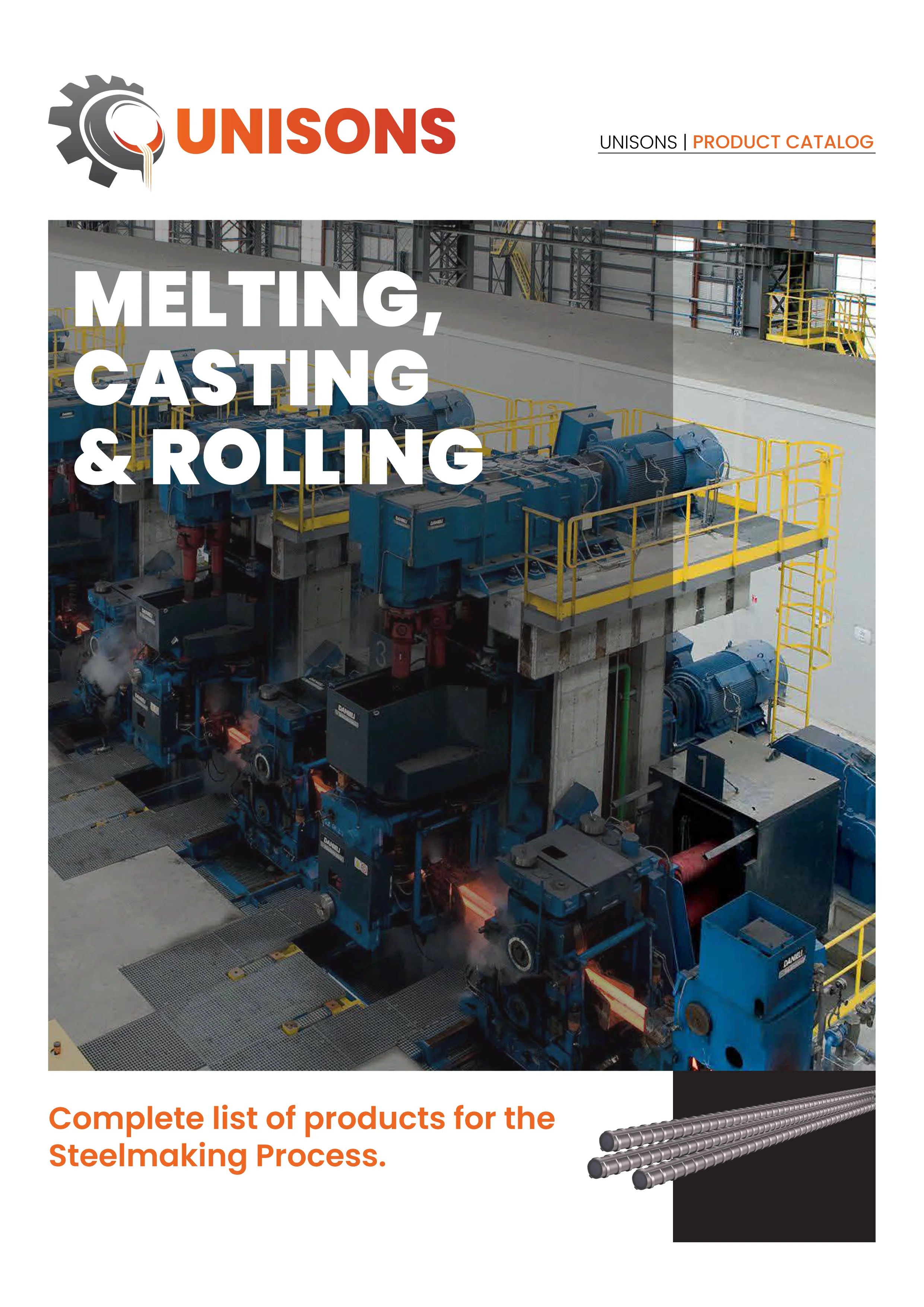 Unisons Catalog for Hot Rolling Products