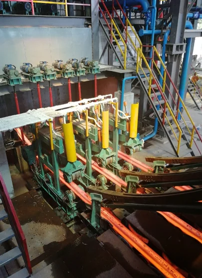 CCM Continous Casting Machine at Etihad Alloys commissioning to be executed by Unisons Steel Solutions