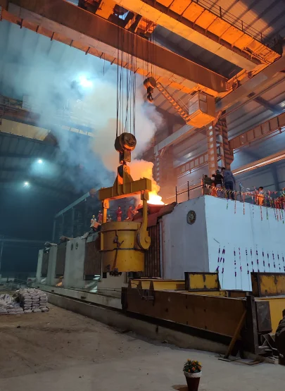 Madina Steel Induction Furnace Pakistan