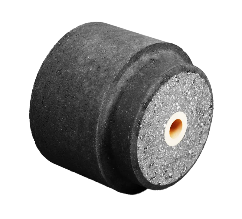 composite nozzle for steel manufacturing