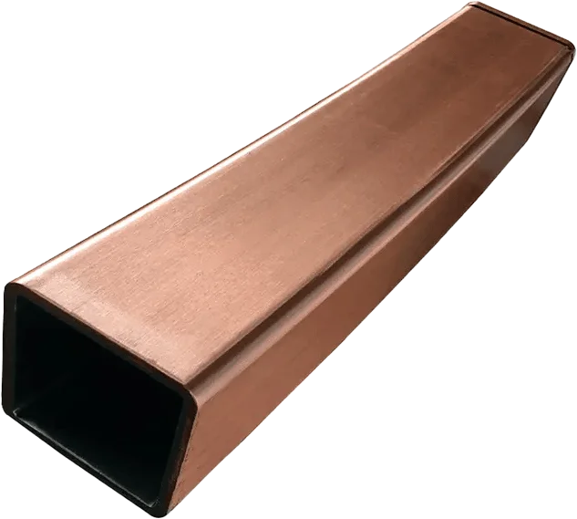 Copper mold tubes used in billet casting through CCM continuous casting machine