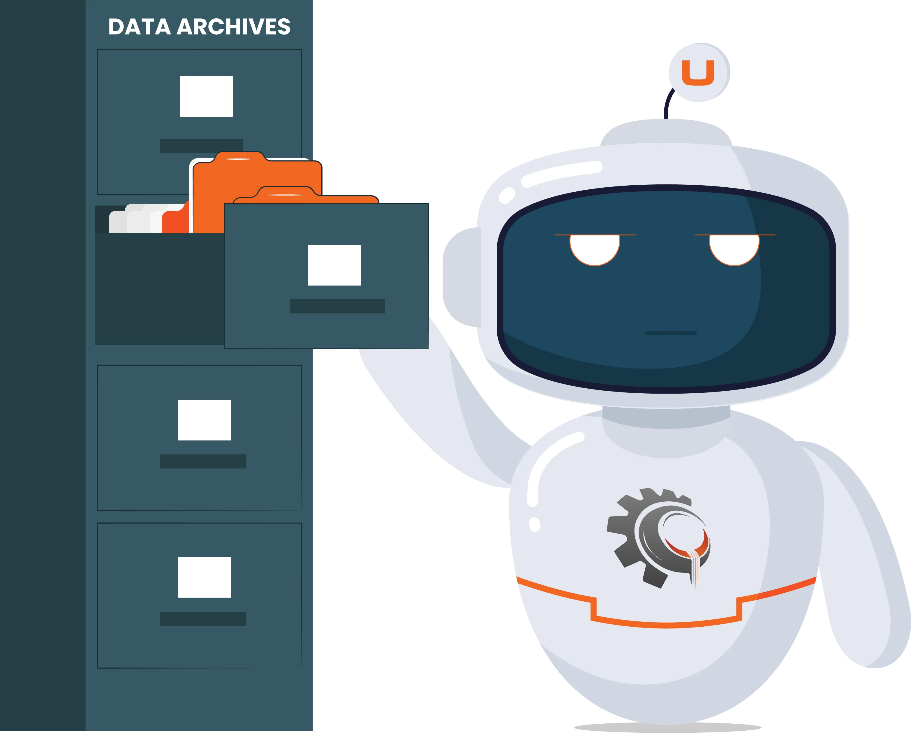 manual data archives vs digital data archives showing benefits of digitalization in industrial processes