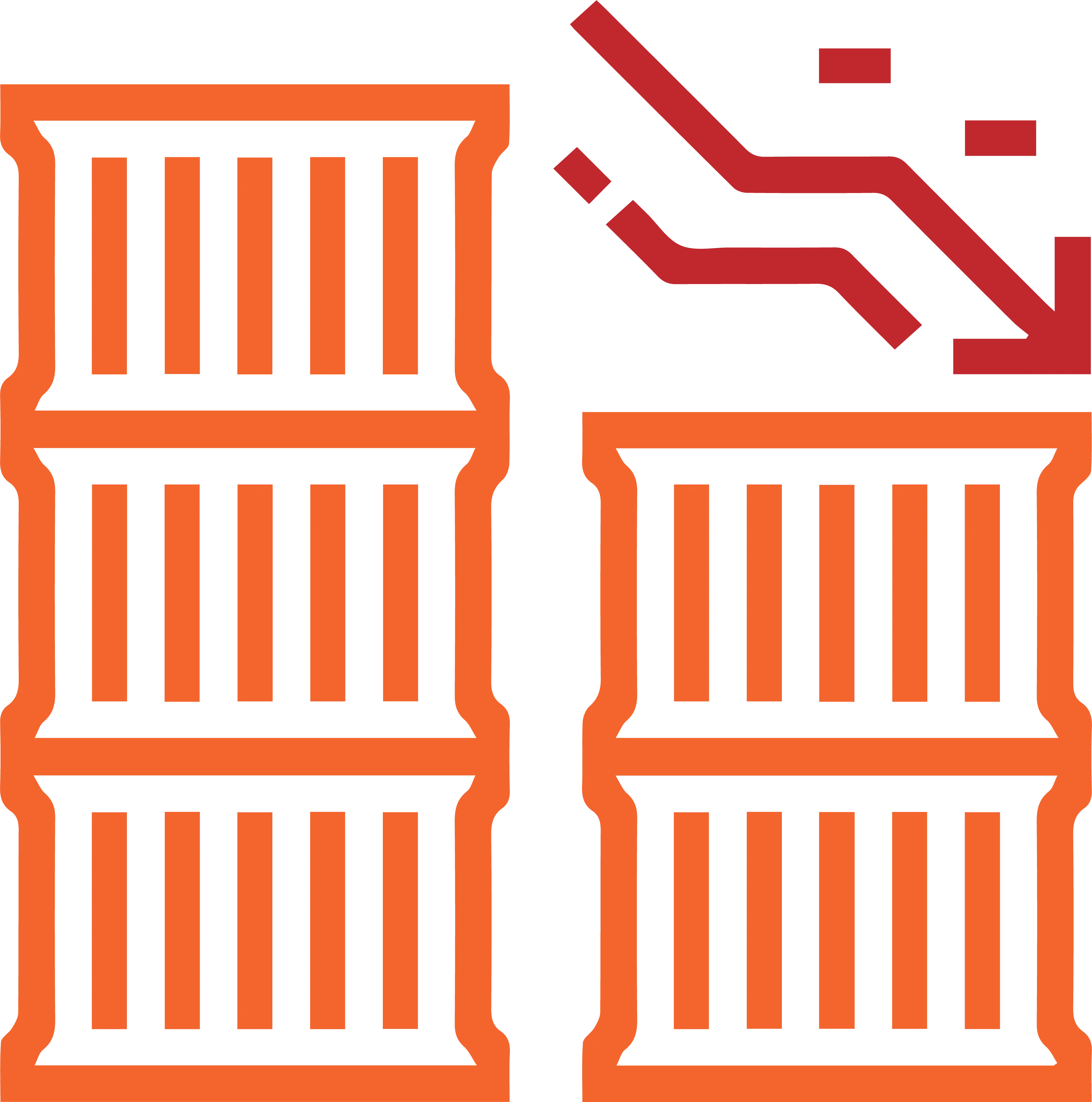 decrease in exports icon