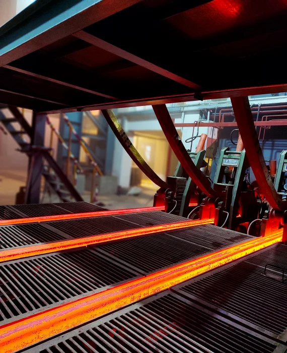 continuous casting machine commissioning executed by unisons steel solutions at Madina Steel