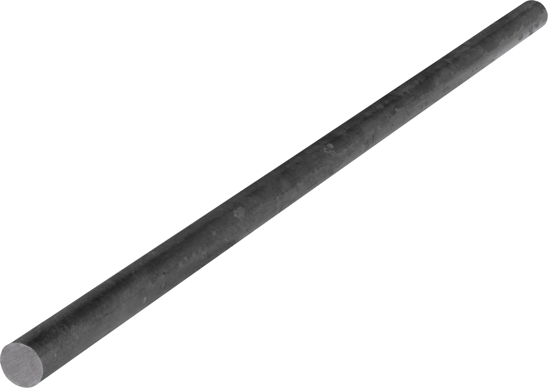 plain steel rebars, produced by a rolling mill, commonly used in the construction industry