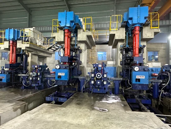 Roughing Mill stands from Rolling Mill commissioning project at Hunza Steel Steel by Unisons Steel Solutions